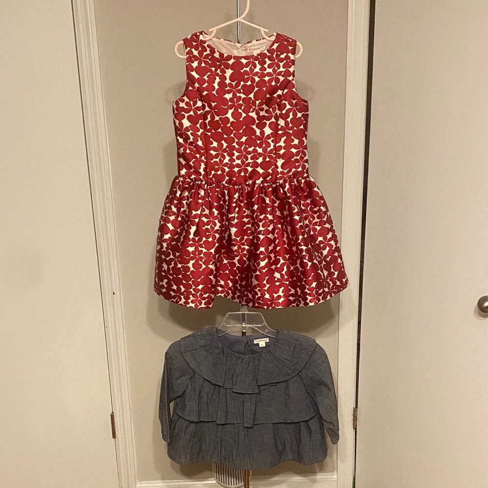 2 items-available separately! JCrew Crewcuts Girls Dress and Blouse
